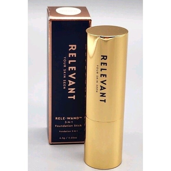 Relevant Rele-Wand Foundation Stick 3-N-1 Delight 33 Your Skin Seen 0.22 oz - Picture 1 of 7